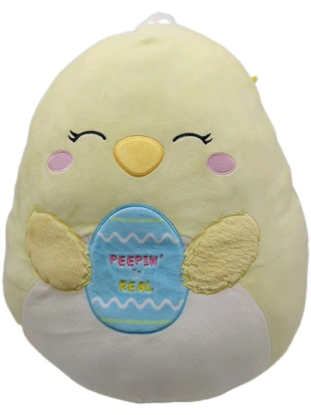 Squishmallow Aimee Yellow Chick 16” Easter "Peepin' It Real" READ Plush Stuffed